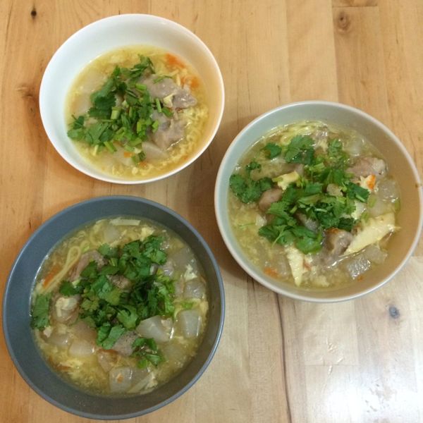 肉羹湯 : 宥霓一起做