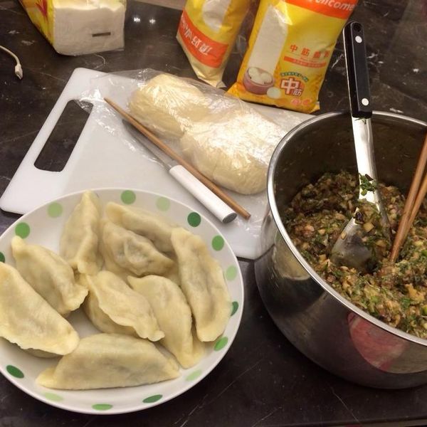 手作水餃皮&水餃 : Weiwei Chang一起做