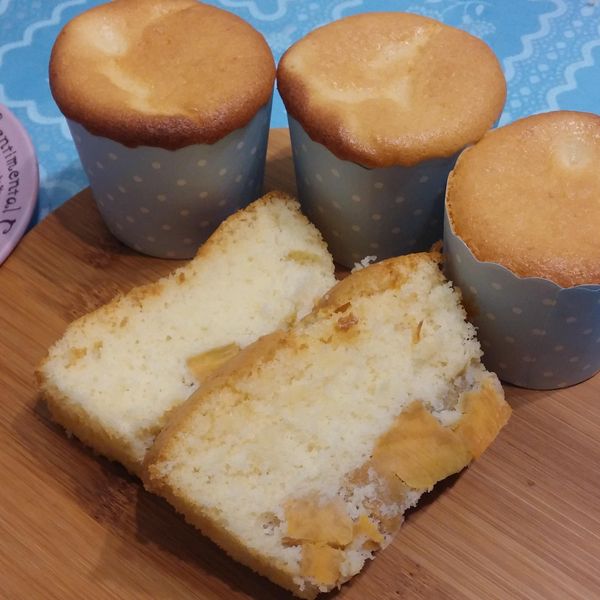 地瓜味噌蛋糕 : 咪一起做