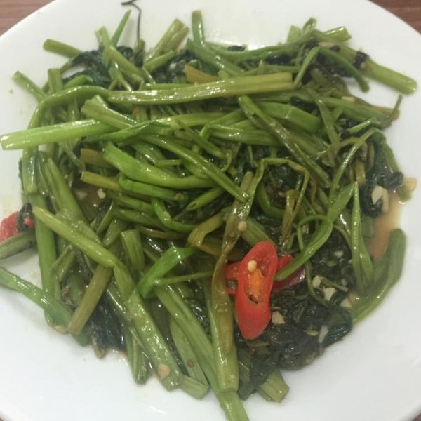 沙茶空心菜 : 謝黛比一起做