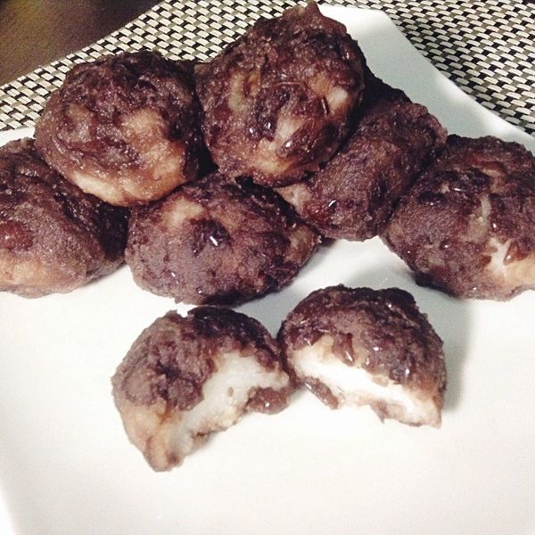 日本傳統點心:紅豆荻餅(牡丹餅) : 普食價值一起做