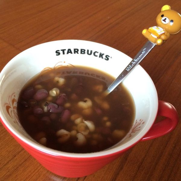 黑糖紅豆薏仁湯：LIZ 一起做