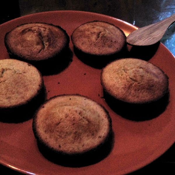 香蕉葡萄乾雞蛋糕 : 6451popo一起做