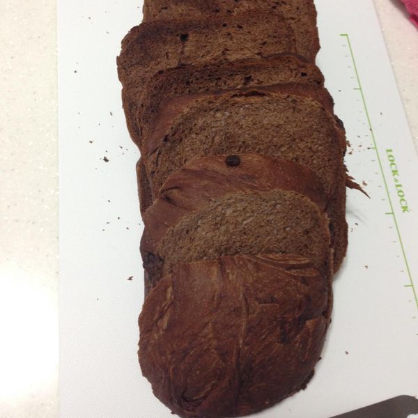 巧克力吐司 [ 麵包機版 ] : Kelly Kao一起做