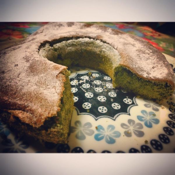 抹茶蜂蜜凹蛋糕 : 崑益一起做