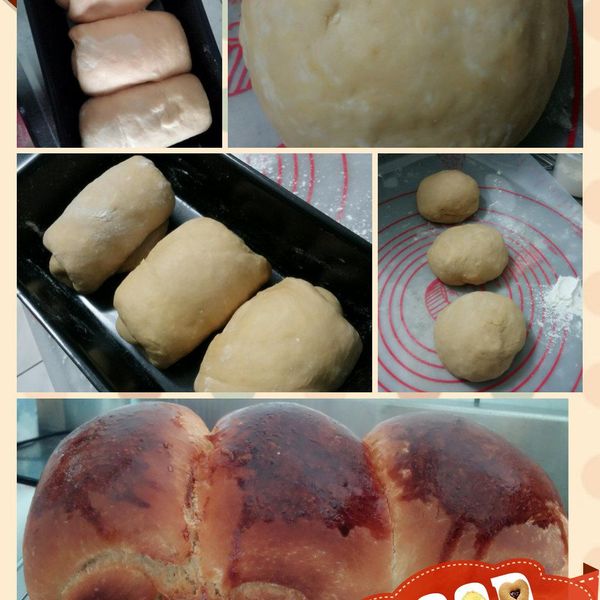 黑糖吐司(老麵法)：Fu-Shin Hsu 一起做