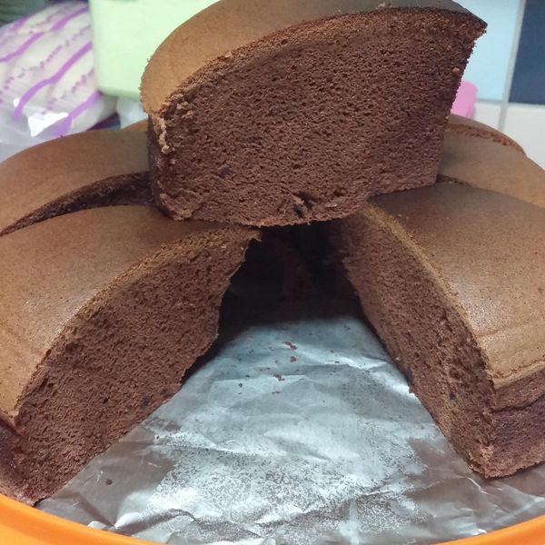 濃~法芙娜巧克力棉花蛋糕：Joey Chan 一起做