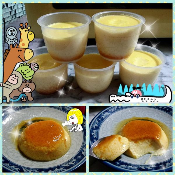 焦糖雞蛋布丁【電鍋】家樂福廚神大賽：杜侑臻 一起做