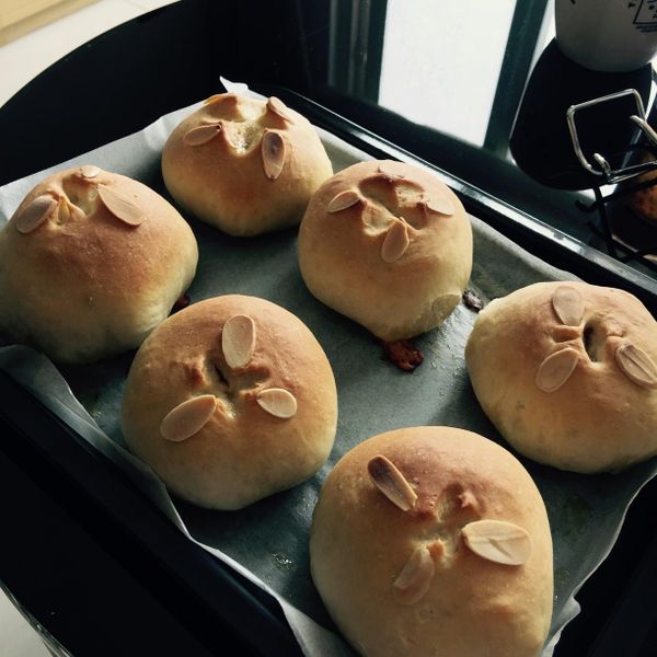 爆漿奶油起司麵包 - 不用麵包機 : Hedy Hsiao一起做