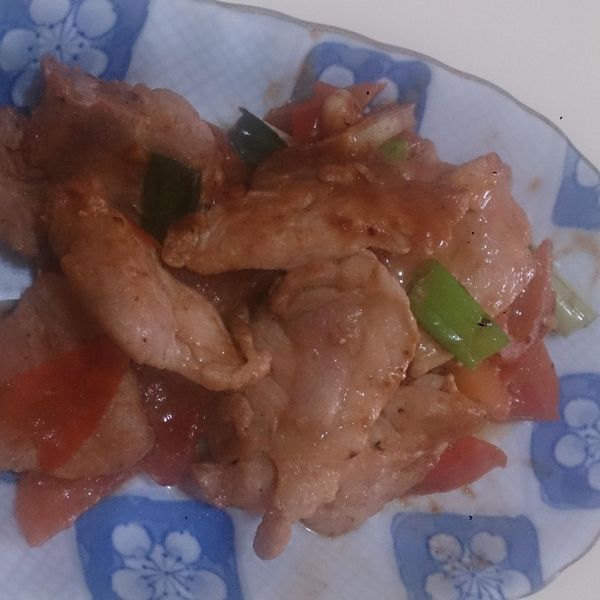 蒜蔥炒豬肉 : 吳左寶一起做