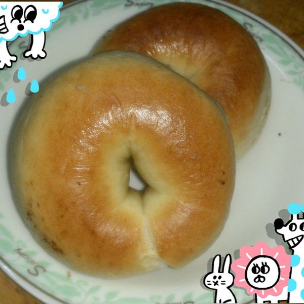 藍莓貝果(知名麵包店配方) : 徐大膽一起做