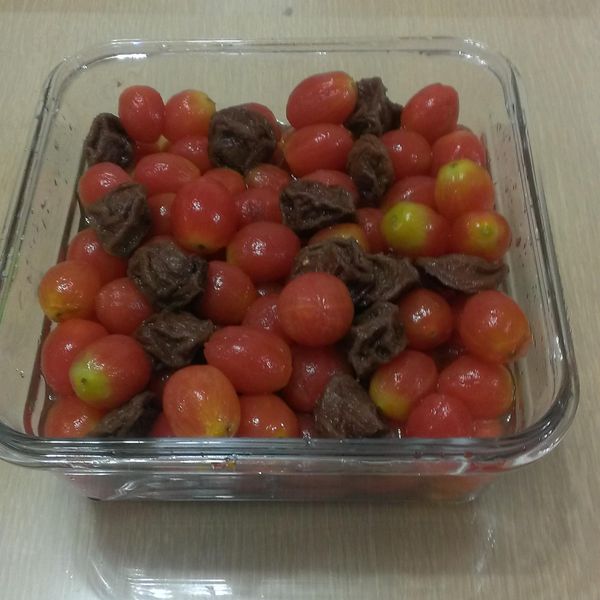 雙色梅漬番茄：陳心嵐 一起做