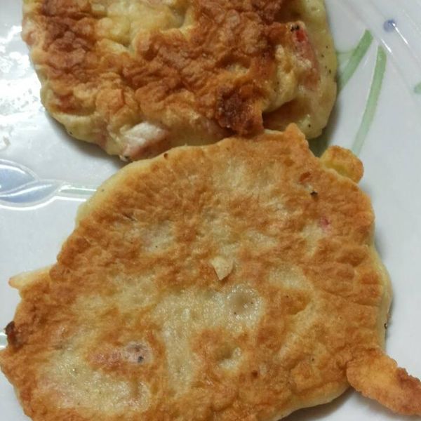 Mimi♥櫻花蝦煎餅【懶人料理】：Winnie Lje Lin 一起做