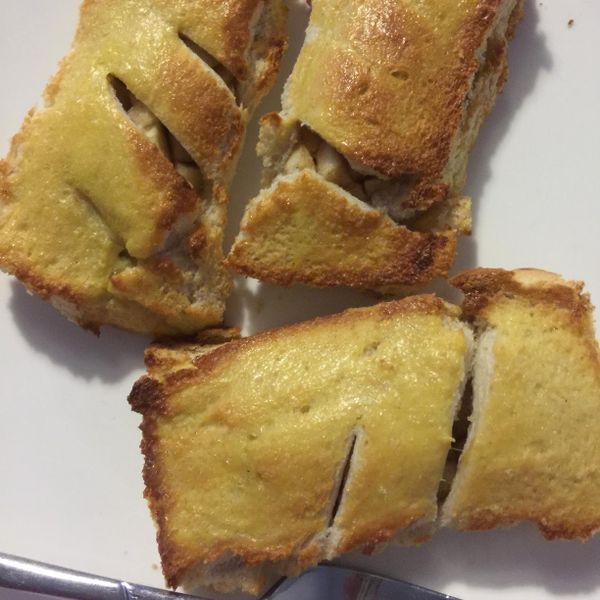 吐司蘋果派~~柔軟食感，真令人喜愛!! : carideemaynard一起做