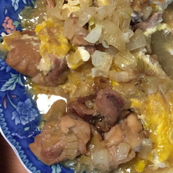 超簡單！雞肉親子丼：Yujung Chen 一起做