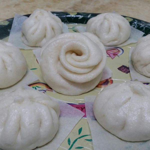 爆汁蔥肉包：Grace Lee 一起做