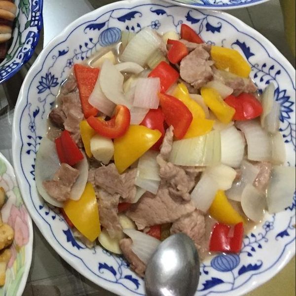 彩椒豚片:陳柔君 一起做