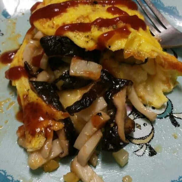 日式野菇起司蛋：陳大姿 一起做