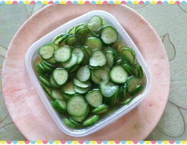 酸甜小黃瓜 : 李欣縈一起做