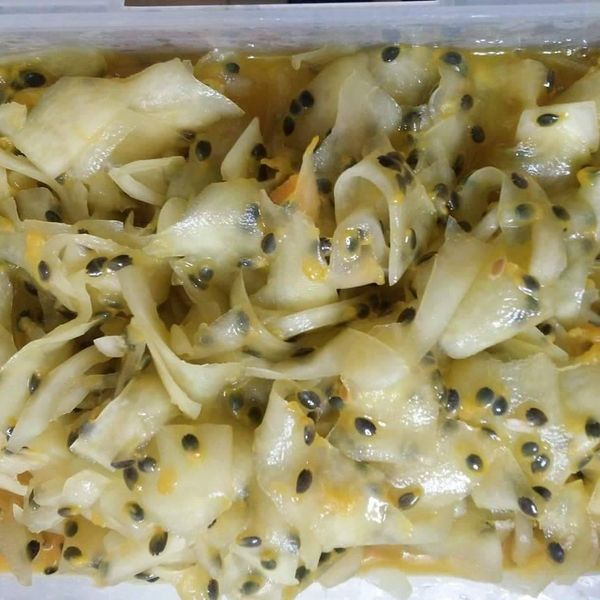 涼拌百香果青木瓜 : 李欣縈一起做