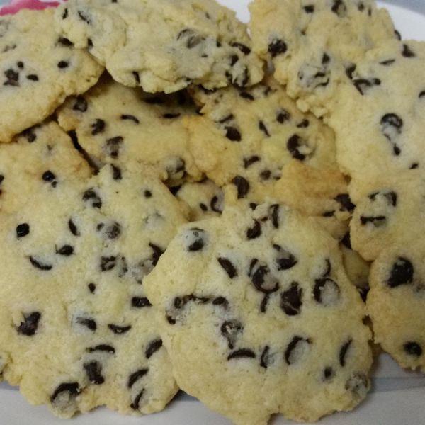 巧克力豆餅乾：林小菁 一起做