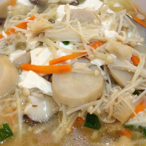 百菇燴豆腐：Goldfish Hsu 一起做