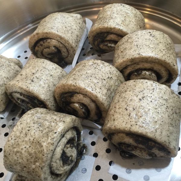 簡單做好菜-芝麻饅頭：Han Han 一起做