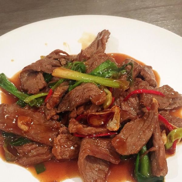 Olivia♥免過油五分鐘蔥爆牛肉 : ❤️ 小廚娘 eunice ❤️一起做