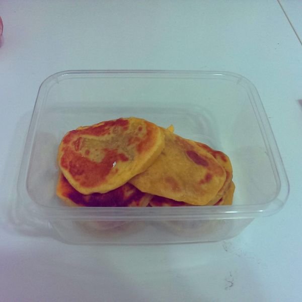 三種食材→煎出Q彈好吃的【地瓜餅】：刀刀齋 一起做