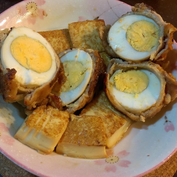 雞蛋豬肉卷 : 林婉蓁一起做