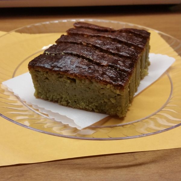 京都風．宇治抹茶白布朗蛋糕：Lu Zhang 一起做