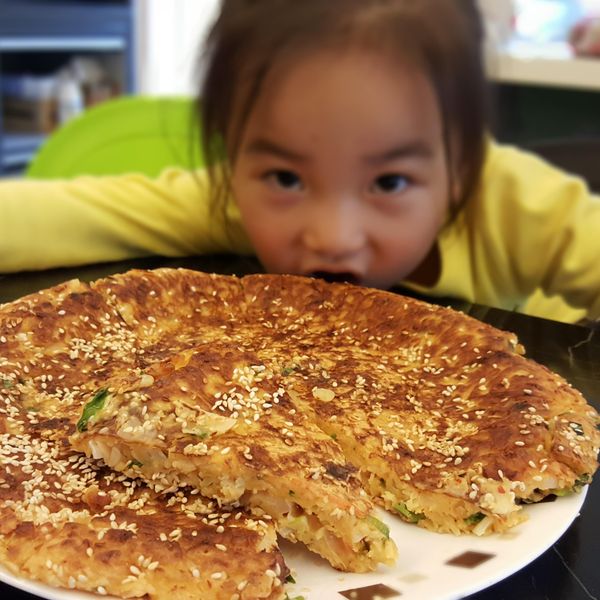 韓式泡菜煎餅 : Awee Wang一起做