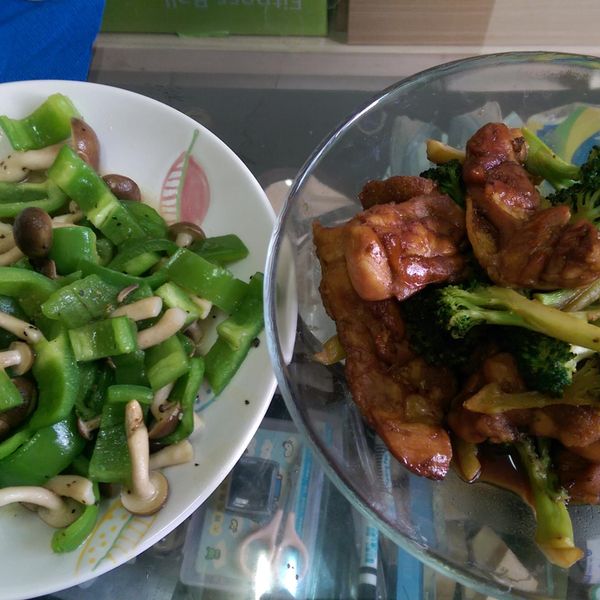 照燒雞肉：呂怡玫 一起做