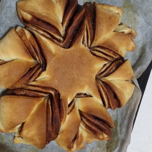 榛果花環麵包 : Nicole Lin一起做