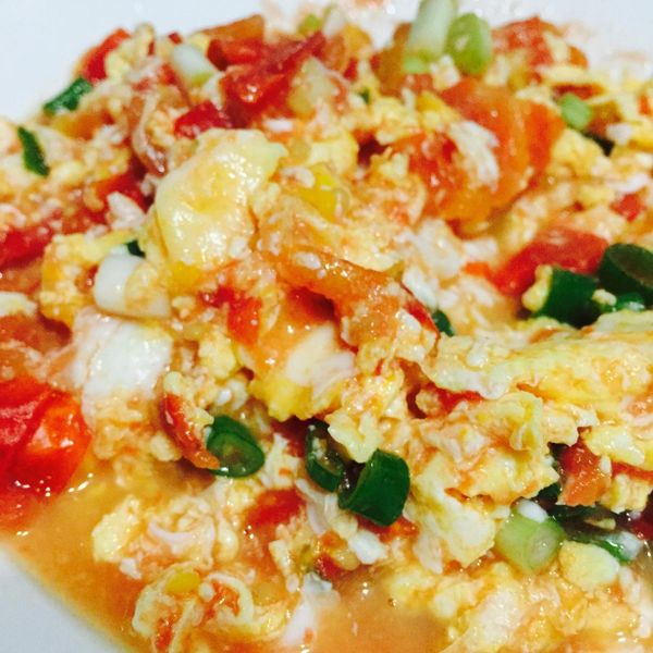 不敗家常菜 - 蕃茄炒蛋：Marina 一起做