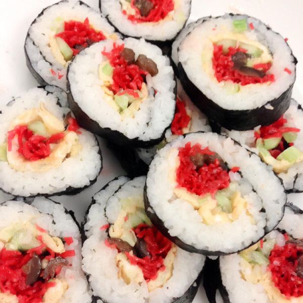 海苔壽司捲 : 高琇容一起做