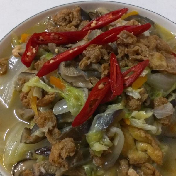 白菜滷 : 可愛胖妹一起做