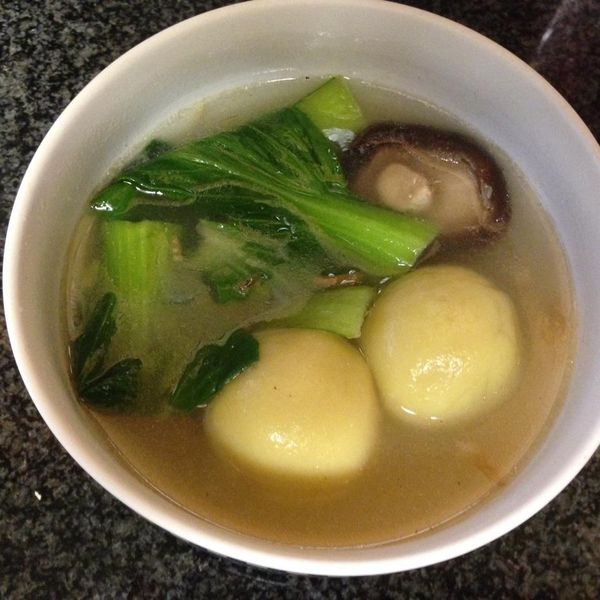 南瓜鮮肉湯圓 : 美麗的世界一起做