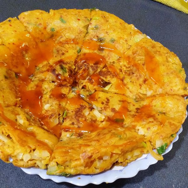 韓式泡菜煎餅 : 宋巧薇一起做