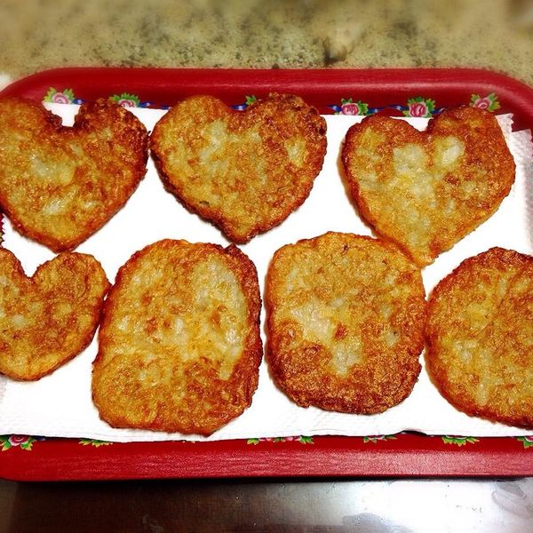 自製黃金薯餅 : Annie Wang一起做