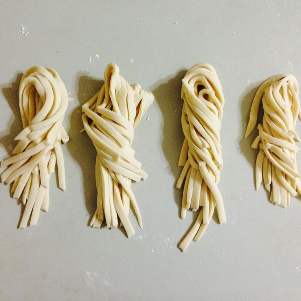 自製手工烏龍麵：west 一起做