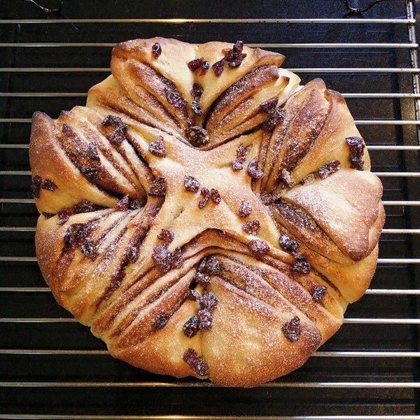 巧克力花圈麵包 : Vera Ku一起做