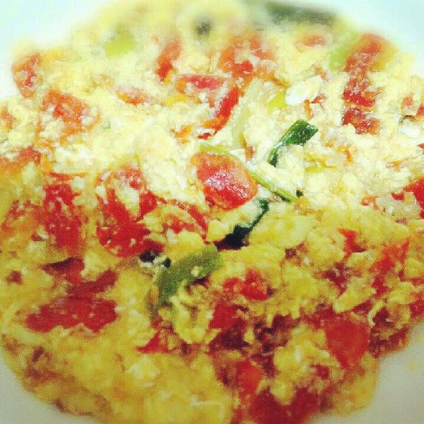 蕃茄滑蛋 : 李敏華一起做