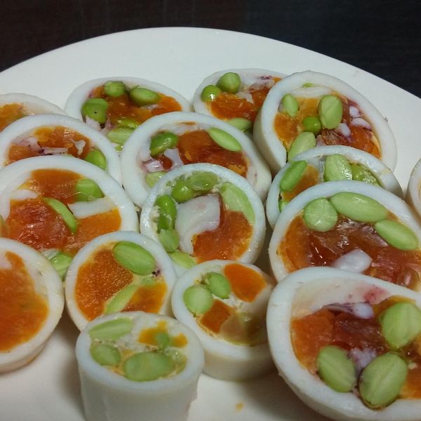 蛋黃中卷_電鍋料理 年菜冷盤：林靜芳 一起做