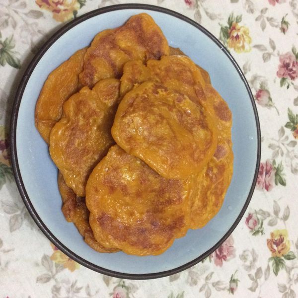 三種食材→煎出Q彈好吃的【地瓜餅】：范佳欣 一起做