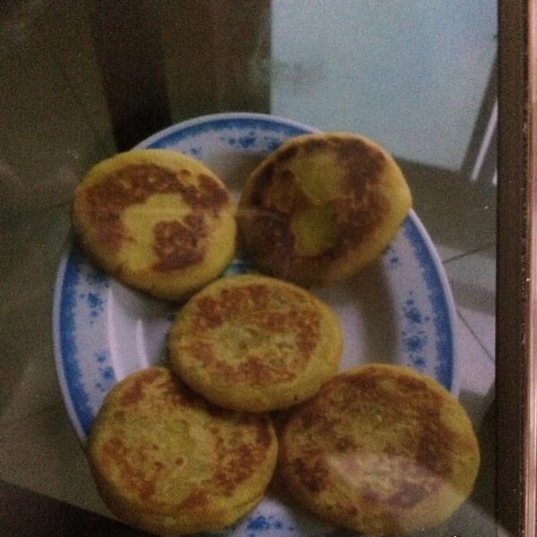 三種食材→煎出Q彈好吃的【地瓜餅】：思麥 一起做