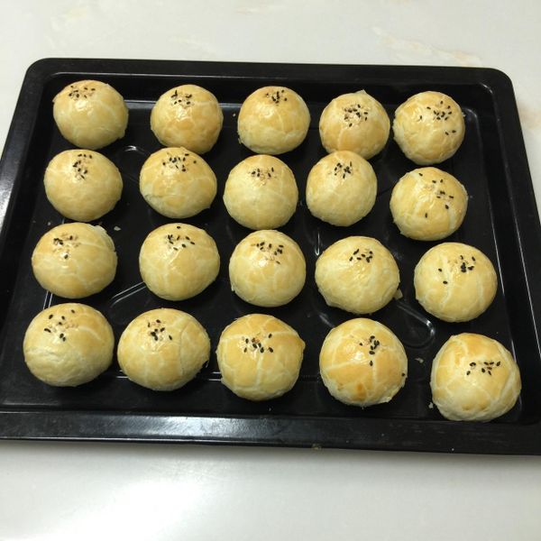 蛋黃酥：黑熊媽媽 一起做