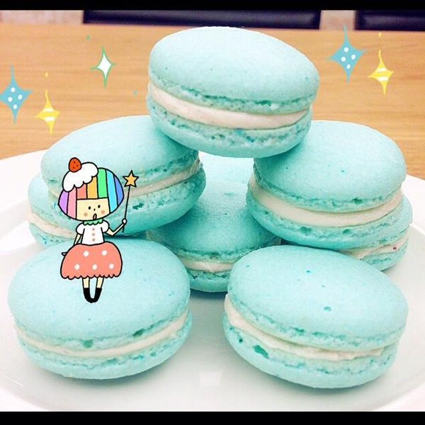 ♥法式馬卡龍(Macaron)練習2♥ : Pin Chen一起做