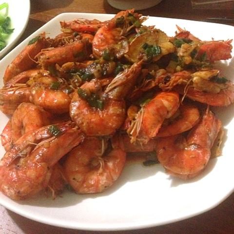 蓁料理♥檸檬胡椒蝦 : Momo Hung一起做