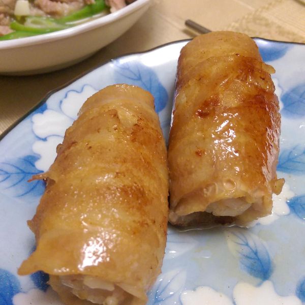 香噴噴蒜香肉捲飯：許嘉純 一起做